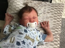Silicone Reborn Baby Doll With