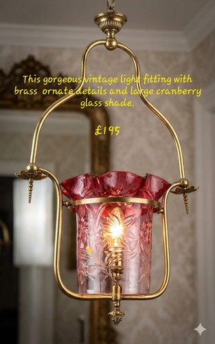 Art nouveau cranberry - art,