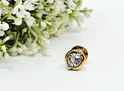Swarovski goldtone and - swarovski,
