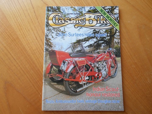 Classic bike magazine july - bike,