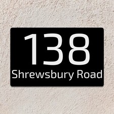 Custom Floating House Sign