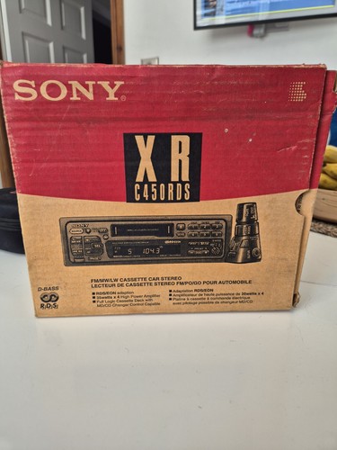 Vintage sony c450rds car - vintage, xr-c450rds