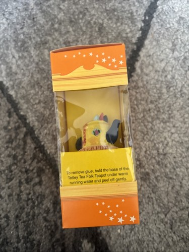 Tetley tea folk - tetley, teapot