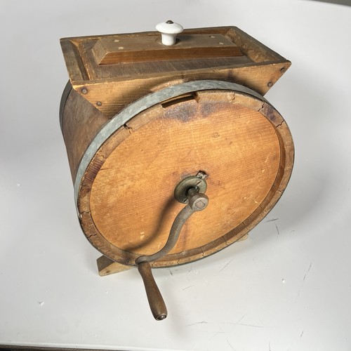 Vintage antique wooden butter - antique,
