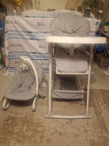 Baby hauck white grey high - baby's,