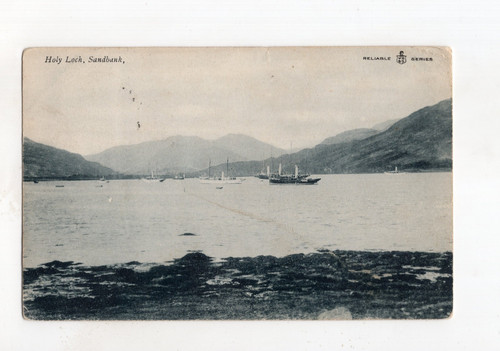 Kevii holy loch sandbank - loch,