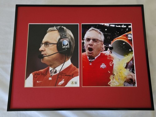 Jim tressel signed photo - jim,