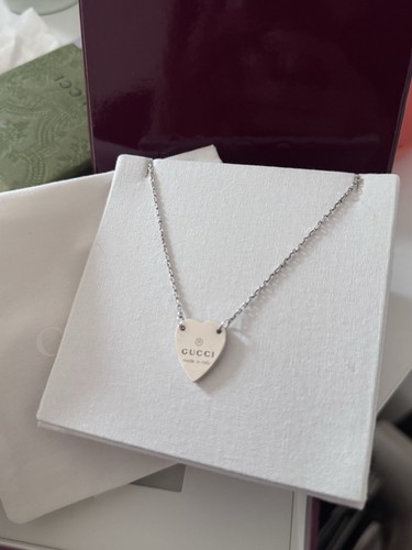 Trademark necklace with - , heart