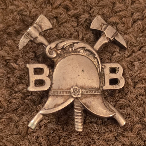 Boys brigade metal - metal, badge