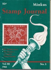 Minkus Stamp Journal 1968