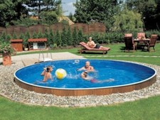 Above ground swimming - above, pool