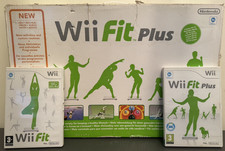 Boxed Working Nintendo Wii Fit Plus Balance Board With Wii Fit and Wii Fit Plus