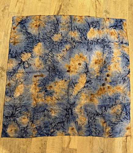 Vintage pure silk scarf - pure,