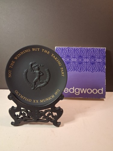 Wedgwood black basalt plate