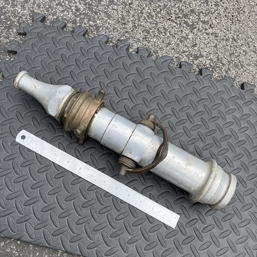Vintage fire hose nozzle - uk,