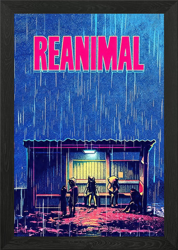 Animal bus stop rain - stop,