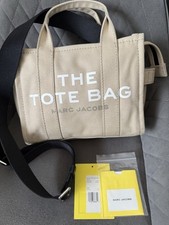 MARC JACOBS THE TOTE BAG SMALL BEIGE GENUINE RRP £195 #B6