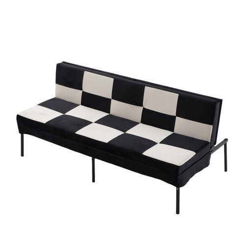 Velvet futon sofa adjustable - sofa,,