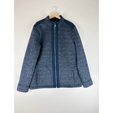 Weird Fish Full Zip Blue Thick