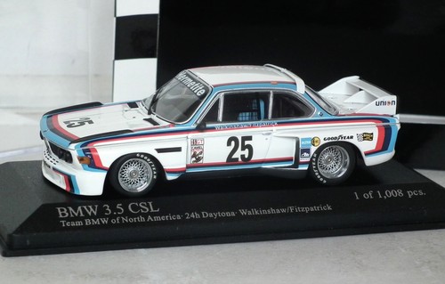 Minichamps bmw csl 1976 - minichamps, 3.5