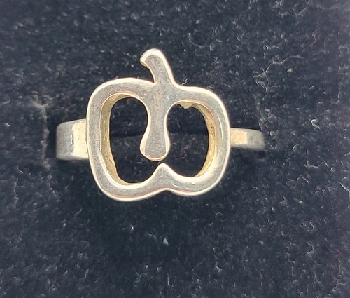 Estate artisan apple ring 925 - ring,