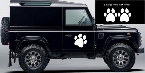 Large paw print - 2, stickers