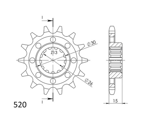520 teeth step sprocket for - teeth,