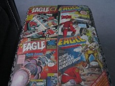 Vintage Eagle comics 1980,s  x 4 , Lot 14