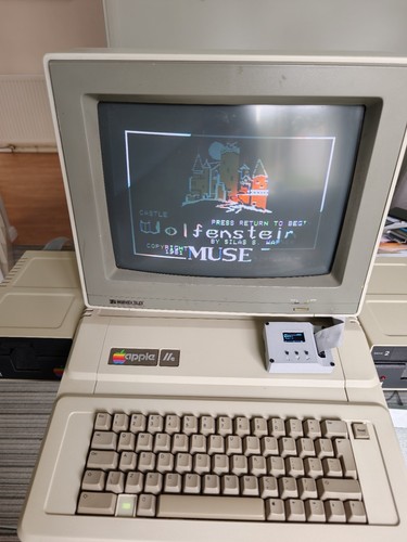 Apple iie disk drives - apple,