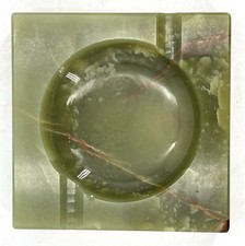Vintage POLISHED ONYX ASHTRAY