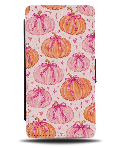 Pink pumpkin bows flip - pink,