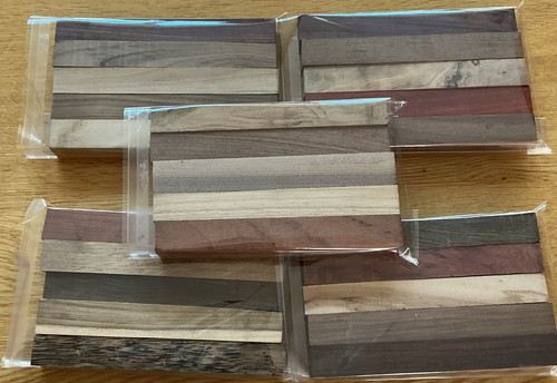 Mixed wood turning pen blanks - wood,