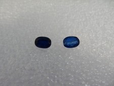 Kyanite, 2pcs, deep blue, 3.90cts total