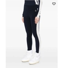 NWT We Norwegians Logo Patch Leggings Ski Base Layer Marino Wool in Green S