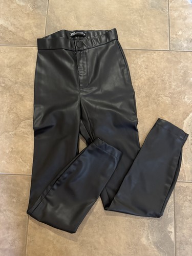 Zara women black faux - zara, women’s