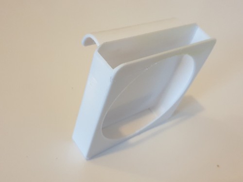 Bracket handles rail - on,