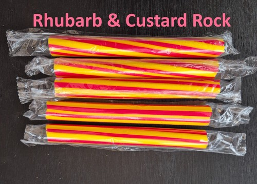 Blackpool rock sticks rhubarb - blackpool,
