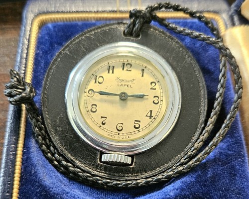 Vintage 1940s ingersoll lapel - vintage,