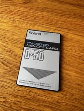 Roland PN-D50-00 Memory Rom Card for the D-50 Synthesizer
