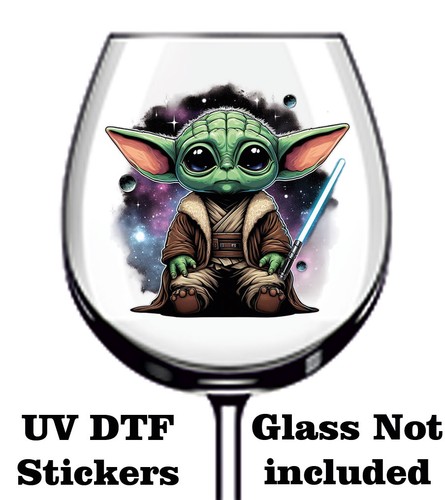 Colourful baby yoda dtf - baby,