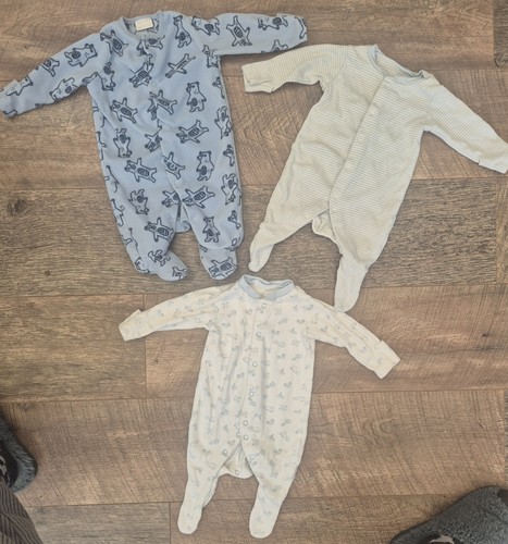 Bundle newborn sleepsuits - newborn,