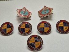 VINTAGE BUTLINS ENAMEL BADGES, 6 IN TOTAL 1966