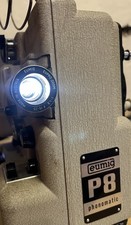Eumig P8 Phonetic Vintage Projector With Reel & Case In Working Order