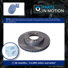 2x Brake Discs Pair Vented