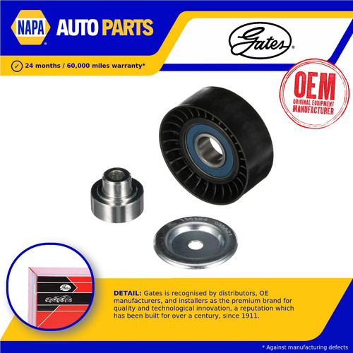 Aux belt idler pulley fits - belt,