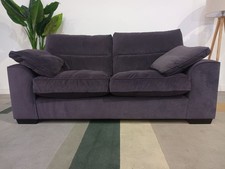 Marks and Spencer M&S Nantucket Charcoal Aquaclean Velvet 2 Seater Sofa RRP £899