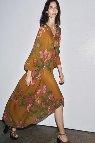 Zara woman oversize floral - woman,