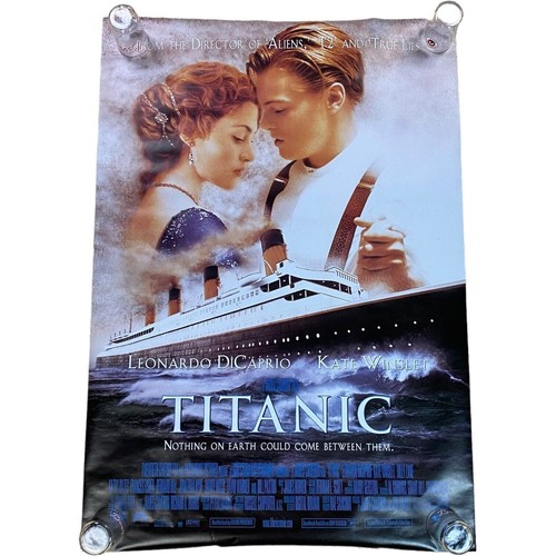 Titanic rare promo poster - titanic,
