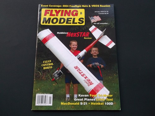 Vintage flying models magazine - flying,