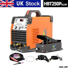 TIG Welder AC/DC with Pulse Professional Aluminum Welding Machine & Foot Pedal